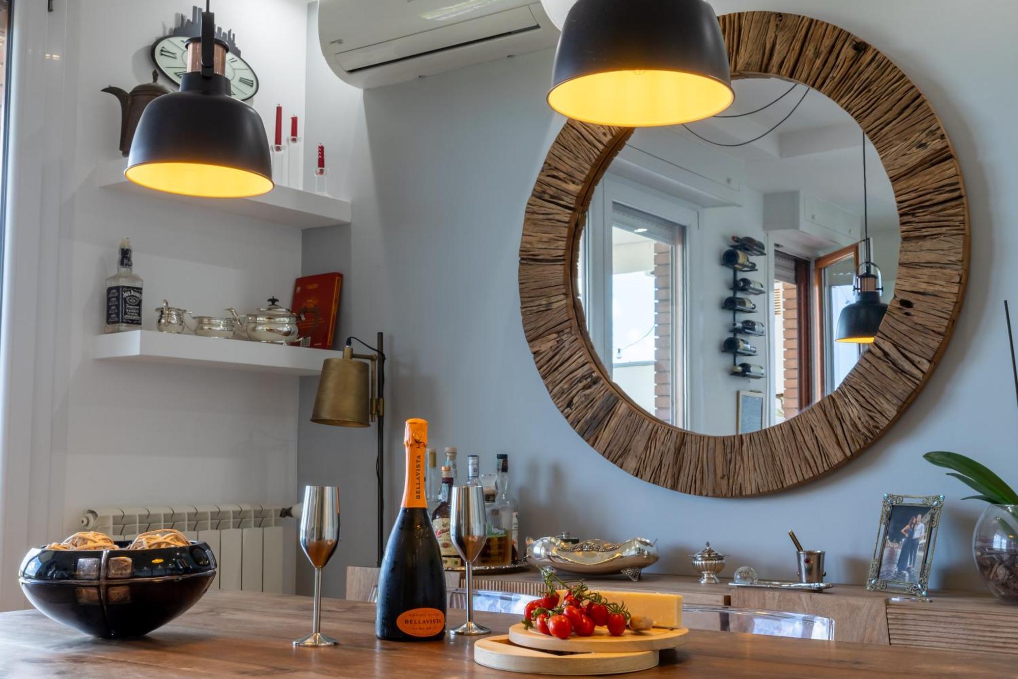 Belvedere Modern Apartment Con Parcheggio Gratuito 로마 외부 사진