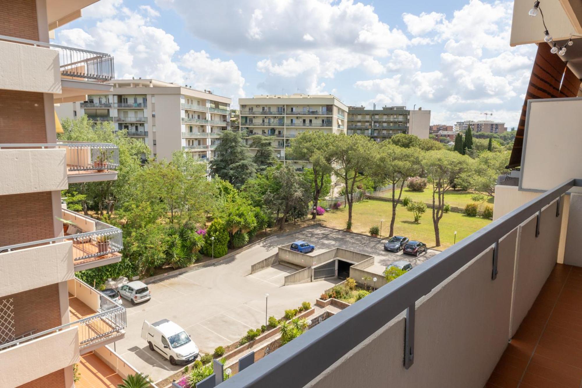 Belvedere Modern Apartment Con Parcheggio Gratuito 로마 외부 사진